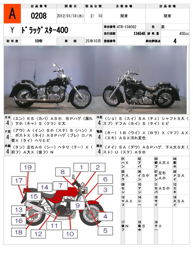 Купить мотоцикл Yamaha DragStar400 1998 фото 1